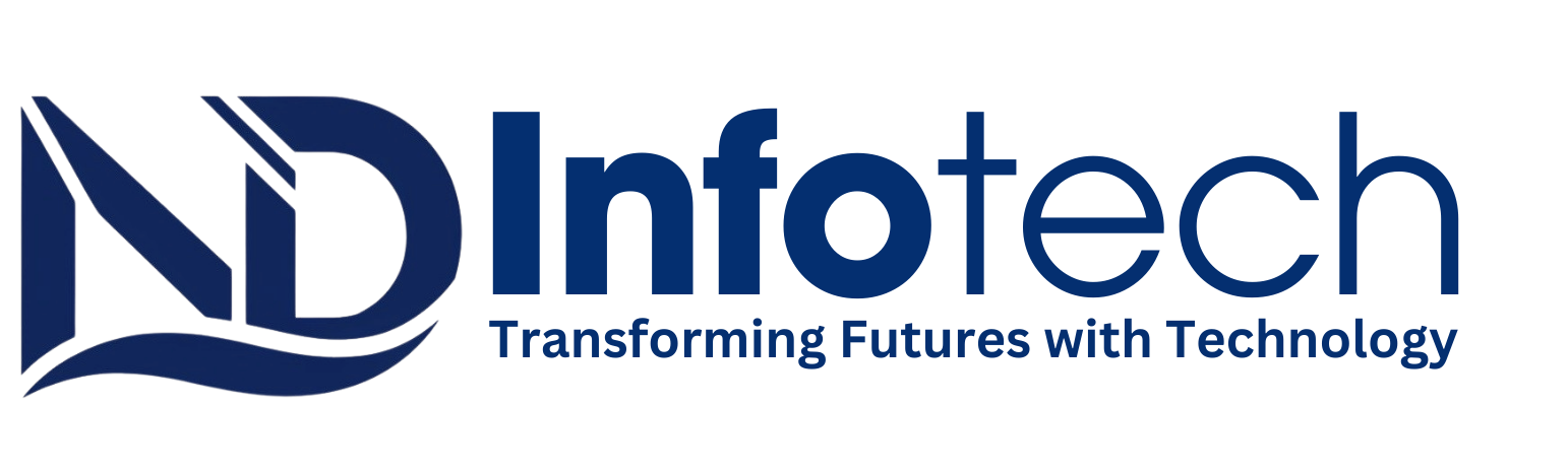 N D Infotech logo